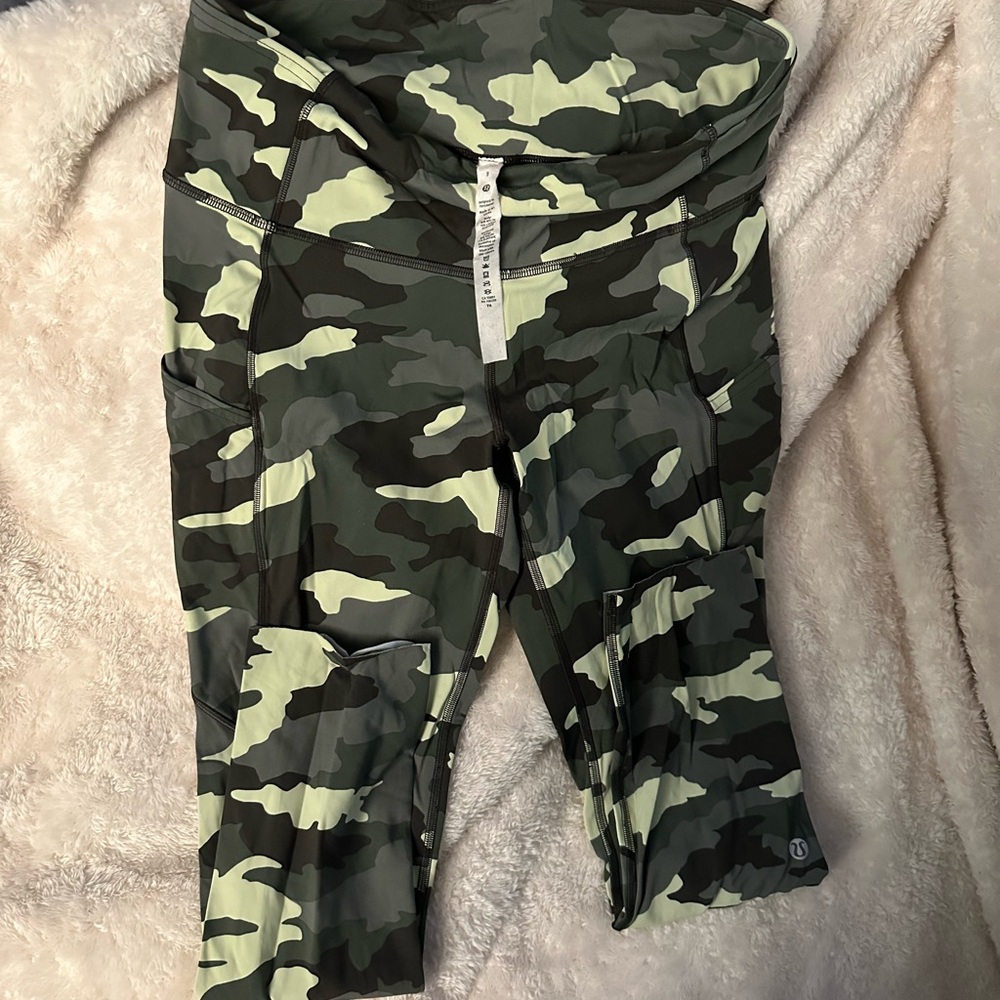 Lululemon Fast & Free cropped Leggings